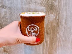 手工奶盖茶-茶是一枝花泡茶店