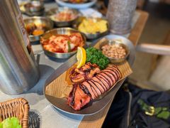 -草家酱蟹炭火烤肉店(珲春南路一店)
