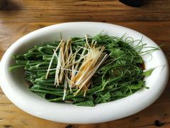 白灼丝瓜尖-YAFEE雅菲·粤菜·湘菜·融合菜(魏公村店)