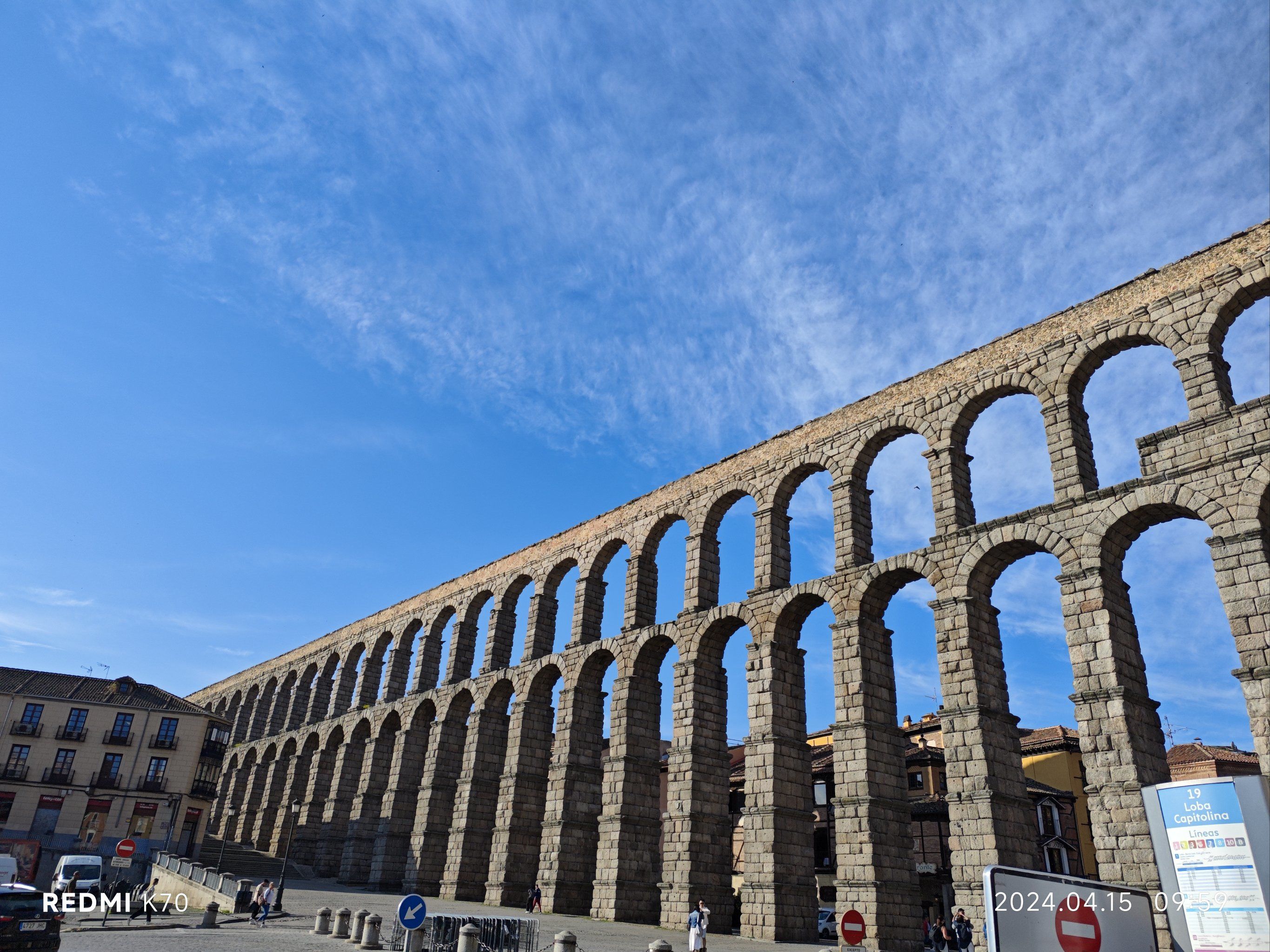 塞戈维亚的古罗马引水渠