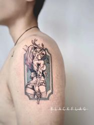 -黑旗纹身