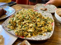 沙葱炒鸡蛋-格日勒阿妈蒙古厨房(大召店)