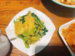 小白菜土豆泥-韩师傅老大同刀削面(北苑路店)