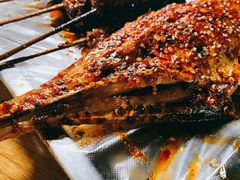 烤巴掌耗儿鱼-袁师傅烤肉(弹子石店)