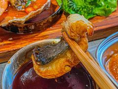 -围炉肉舍•炭烤活鳗•丹东海鲜烤肉(步行街店)