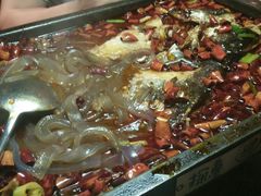 -探鱼·鲜青椒爽麻烤鱼(广州花都来又来店)