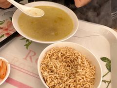 鸡汤泡炒米-江记老鸡汤米面