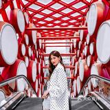 北京拍照🏮中国红锣鼓墙｜打卡奥林匹克公园