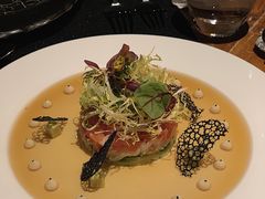 阿拉斯加帝王蟹配龙虾汤啫喱-AZUL by FUEL蓝色·法式酒馆(琶醍店)