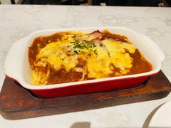 意式芝香培根肉酱焗意大利面-卡朋西餐(大信新都汇店)