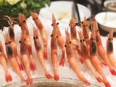 甜虾刺身-柒加海鲜姿造