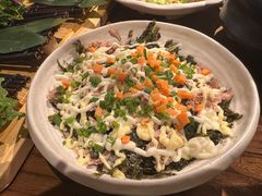 金枪鱼手抓饭-明洞阿姨·韩式酱蟹烤肉·创意料理(三元桥店)