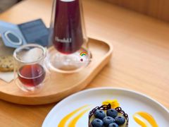 蓝莓芝士蛋糕-Bracket Coffee(工体店)