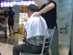 现场按摩师-金百万烤鸭店(马甸店)