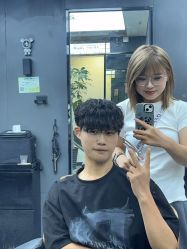 -藤野造型专业烫染接发