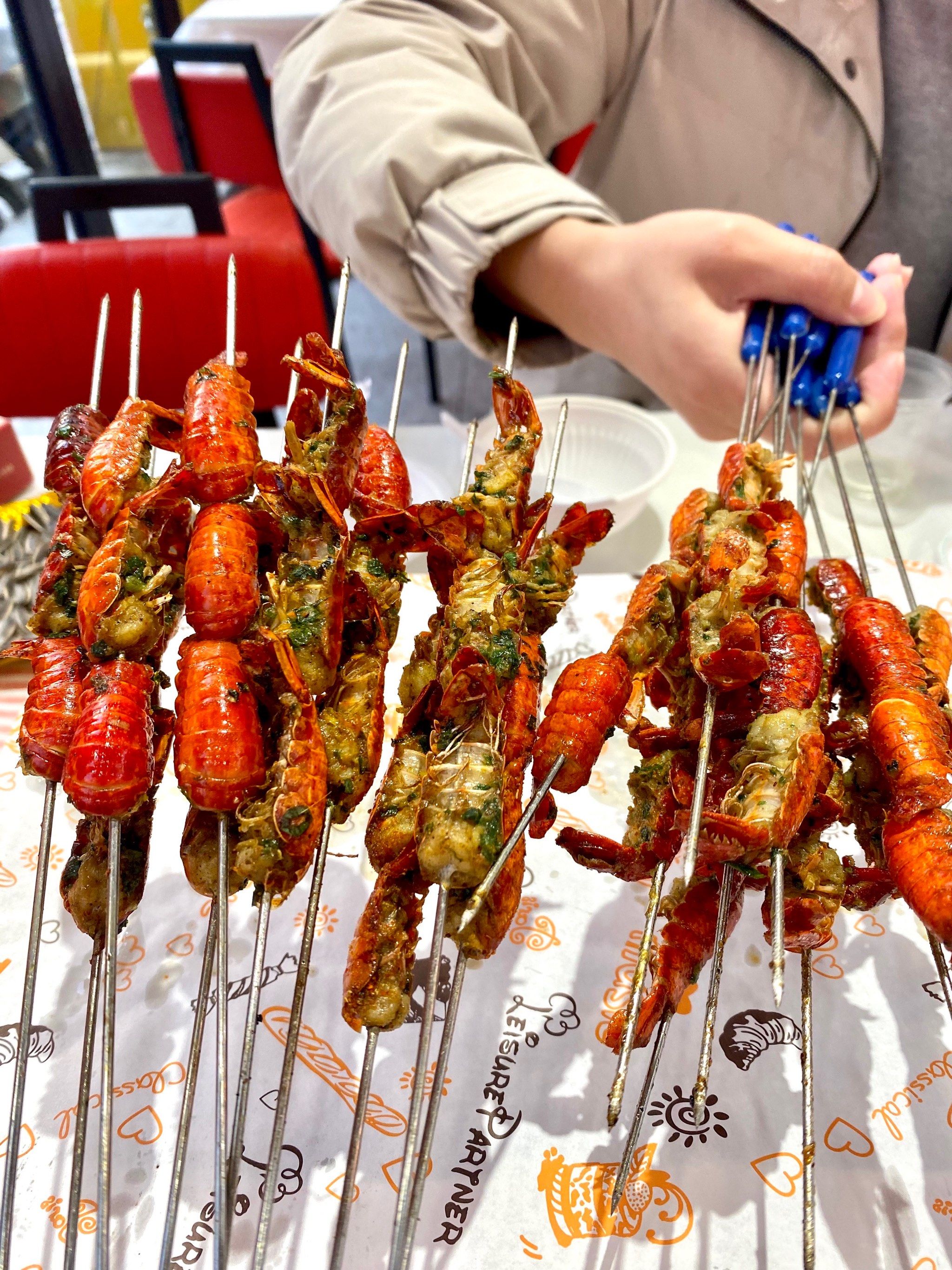 为了这家烤虾球,我愿意来亿百次!