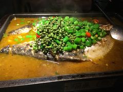 -探鱼·鲜青椒爽麻烤鱼(广州花都来又来店)