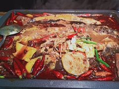 -探鱼·鲜青椒爽麻烤鱼(苏宁广场店)
