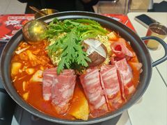 肥牛芝士部队火锅-崔解放·朝韩大排档(虹悦城店)