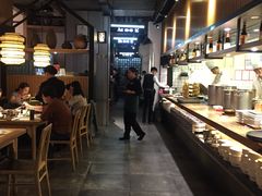 自助取餐区-绿茶餐厅(西单老佛爷店)