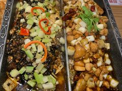 宫保鸡丁烤鱼（清江鱼/斤）-锦尚阁烤鱼•天津菜(宣武门胡同店)