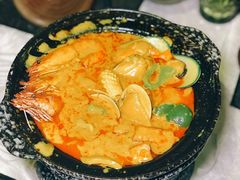 泰式海鲜豆腐煲-暹罗湾东南亚餐厅