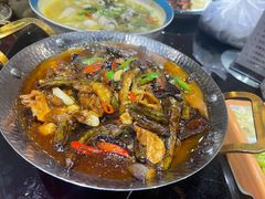 茄子烧豆角-一块豆腐·海鲜·家常菜(李沧书院路店)