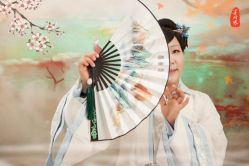 -后宫·古装汉服京剧儿童亲子全家福摄影