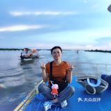 洞里莎湖的日落真的是暹粒市必看之一，前几次来都没有看