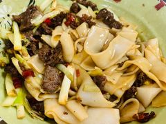 韭黄炒牛肉-刘氏三和面馆