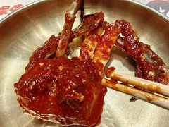 -草家酱蟹炭火烤肉店(珲春南路二店)