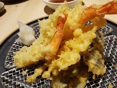 天妇罗拼盘&nbsp;天ぷら盛り合わせ-気楽亭和食料理(气乐亭大世界本店)