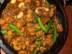 酱爆石锅蛙-绿茶餐厅(蓝色港湾店)