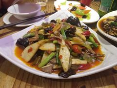 很牛的肝腰合炒-兔槽江湖菜·重庆璧山兔(水围店)