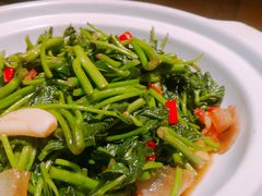 刀板香炒山芋苗-刀板香·安徽菜(国购IFC店)