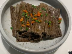 葱油捞鲜黑腐竹-原味田园·客家菜·土窑鸡(中航城君尚购物中心店)