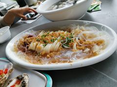 葱油鱿鱼-阿弟特色海鲜餐厅·大排档(平潭店)