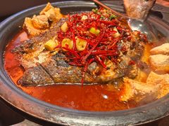 -探鱼·鲜青椒爽麻烤鱼(宝安大仟里店)