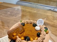 焦糖榛子薄脆奶油蛋糕-浮光之丘MontCake生日蛋糕(花牌坊店)