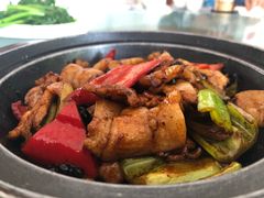 豆豉花腩煲-钱大妈海鲜饭店(旅游大道店)