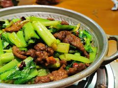 青菜炒牛肉-厨道重庆菜馆(鸳鸯店)