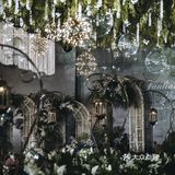 超大气的复古墨绿色婚礼[加油][加油][加油]超具性价比