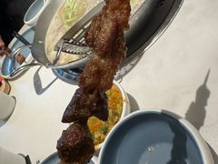 烤牛肉串-左庭右院鲜牛肉火锅(金山万达店)