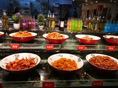 自助调料区-韩丰源海鲜烤肉火锅自助餐(合肥梦之城购物中心店)