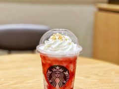 草莓轻乳酪星冰乐-星巴克臻选(深圳欢乐港湾店)