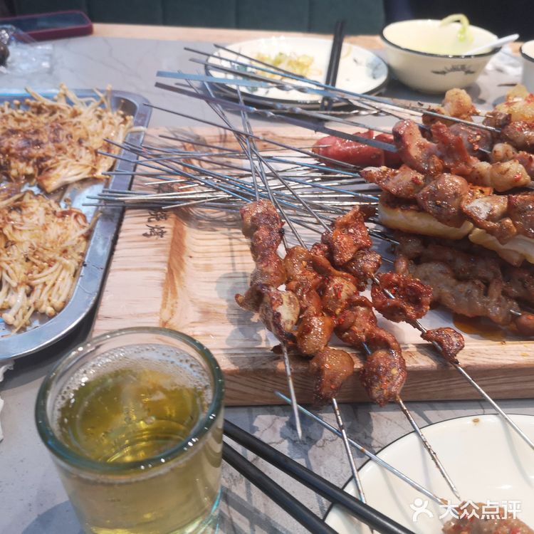 吃完了一大盘，就是吃的时候把嘴里面咬破了