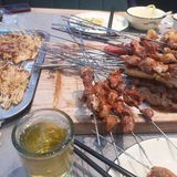 吃完了一大盘，就是吃的时候把嘴里面咬破了