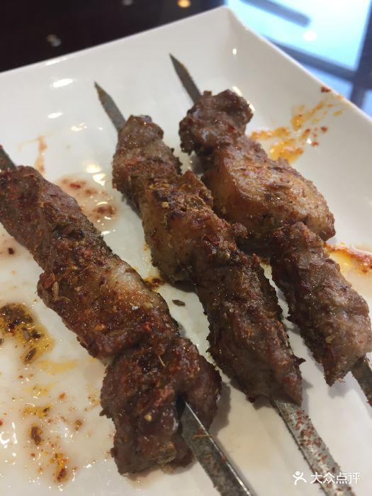 伊兰楼中国兰州牛肉拉面-羊肉串-菜-羊肉串图片-昆明美食-大众点评网