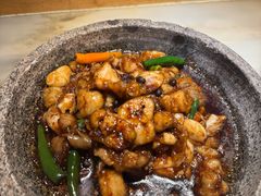 酱爆石锅蛙-绿茶餐厅(西单老佛爷店)