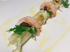 芝士煎芦竹笋配甜虾-王品牛排(合肥万象城店)